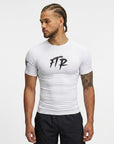 FTR ‘HOME WHITE’ COMPRESSION SHIRT