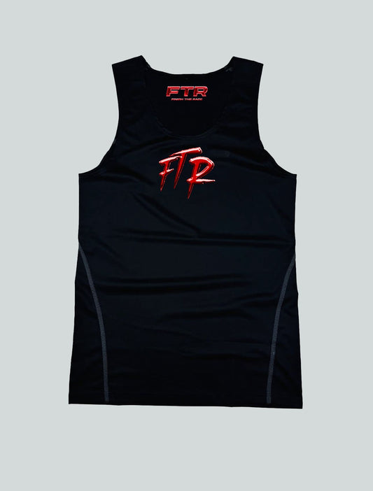 FIRE RED ( SLEEVELESS)