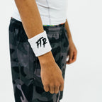 FTR Classic White Wristbands (2-Pack)